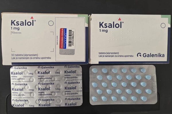 Get Ksalol Xanax 1mg Alprazolam in UK - Buy Diazepam Pills