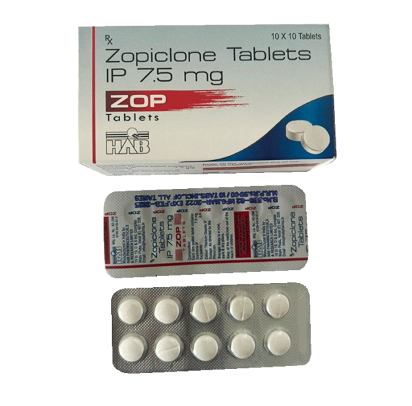 Buy Online Zopiclone Tablets White in UK